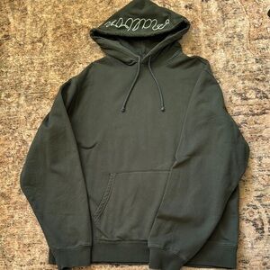 Malbon Men's Green/Teal Hoodie